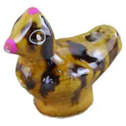Fluier Pasare cu apa din ceramica 6x4 CM