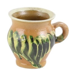Cana ceramica de Corund 8 CM - Se vinde 6 buc./pach. culori variate