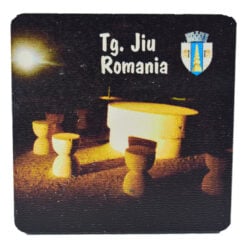 Magnet de frigider realizat din lemn - Brasov