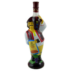 Sticla de vin in sticla pictata 1 L