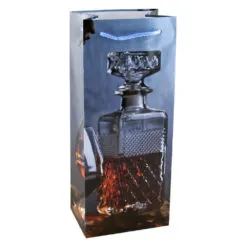 Punga cadou pentru bauturi cu design flori