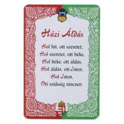 Magnet de frigider din plastic "Hazi Aldas" 6x9 CM