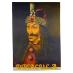 Suport pentru farfurii realizat din plastic - Vlad Tepes/Castelul Bran (2 modele)