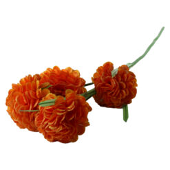Floare artificiala Bujor matase cu sclipici 100 CM