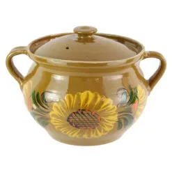 Oala din ceramica cu capac 4 L