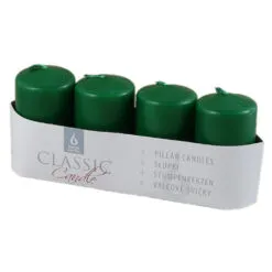 Set 4 lumanari advent Verde