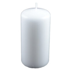 Lumanare realizata in forma cilindrica - Diferite culori (Alb/Roz/Rosu)