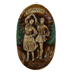 Plachet ipsos Dansatori populari 14x23 CM  - Romania