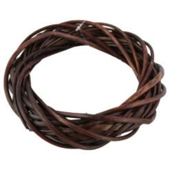 Coroana pentru decor din rachita 20 CM - Maro