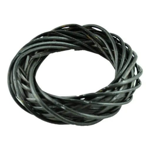 Coroana pentru decor din rachita 20 CM - Maro