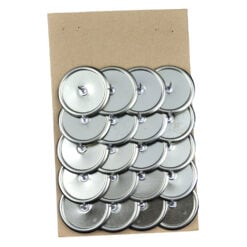 Set 20 ace realizate din metal pentru lumanari ( 5cm )