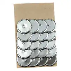 Set 20 ace realizate din metal pentru lumanari ( 5cm )