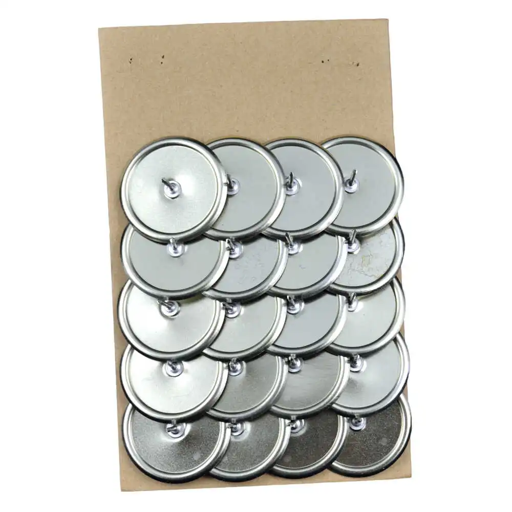Set 20 ace realizate din metal pentru lumanari ( 5cm )