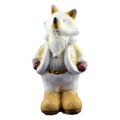 Figurina decoraativa din ceramica vulpe 16 CM