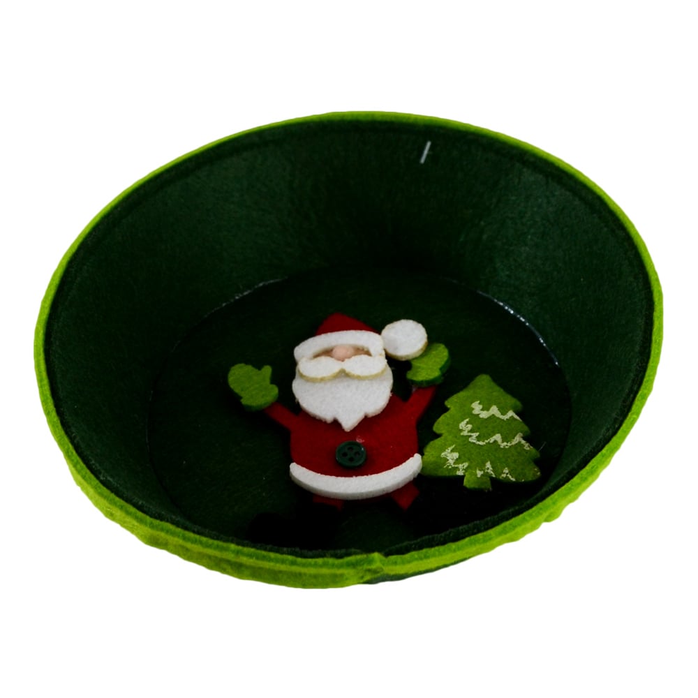 Farfurie pentru decoratiuni realizata din pasla - Design Craciun - Diferite modele Farfurie pentru decoratiuni realizata din pasla - Design Craciun - Diferite modele