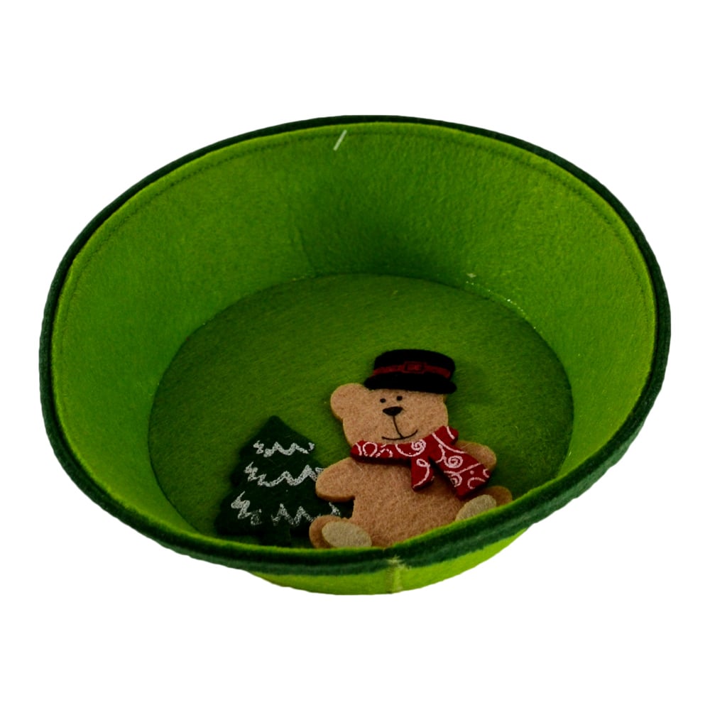 Farfurie pentru decoratiuni realizata din pasla - Design Craciun - Diferite modele Farfurie pentru decoratiuni realizata din pasla - Design Craciun - Diferite modele