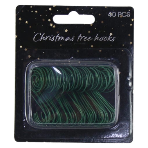 Set carlige pentru ornamente brad 40 buc.