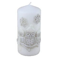 Lumanare de Craciun Bufnite 6x13 CM