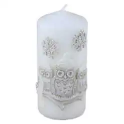Lumanare de Craciun Bufnite 6x13 CM