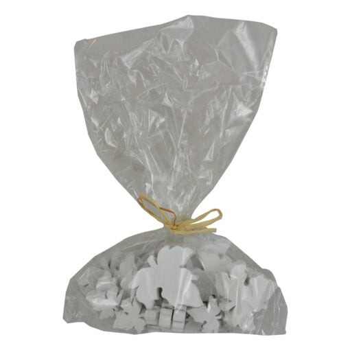 Set 18 frunze decorative realizate din lemn