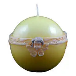 Lumanare de craciun Glob cu Ingeras 9 CM