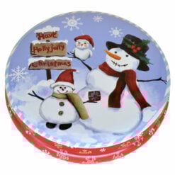 Cutie metalica pentru cadouri 13 CM - Design Craciun
