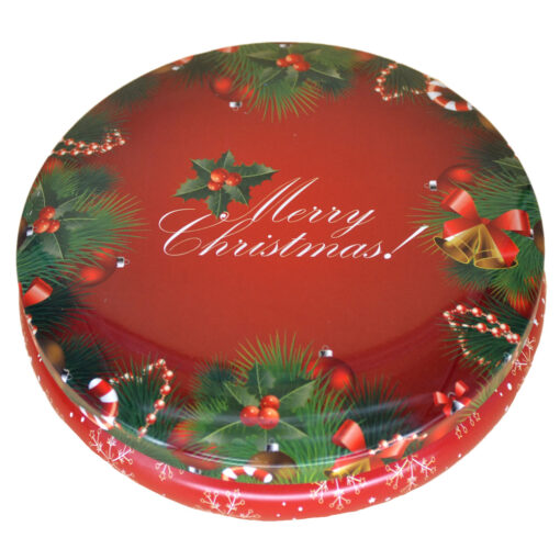 Cutie metalica pentru cadouri 13 CM - Design Craciun