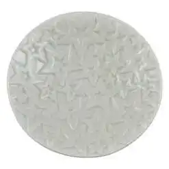Platou rotund cu stele realizat din ceramica (Diverse culori)