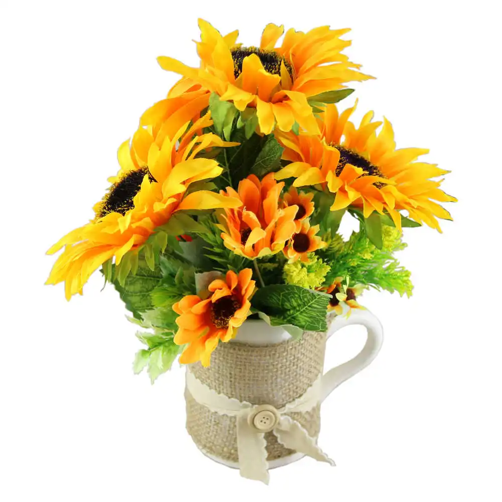 Cana cu floarea soarelui 15x33 CM Cana cu floarea soarelui 15x33 CM