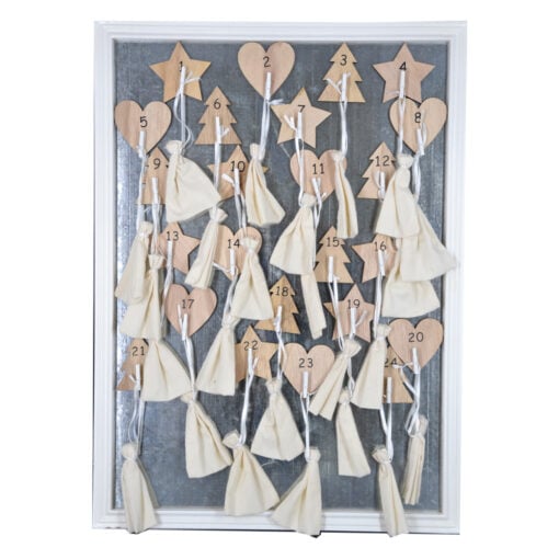 Calendar pentru advent ideal pentru decoratiune de sarbatoare
