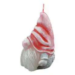 Lumanare decorativa pentru Craciun - Design Christmas Gnom - Diverse culori