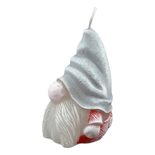 Lumanare decorativa pentru Craciun - Design Christmas Gnom - Diverse culori