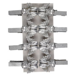 Set 8 cleme pentru decoratiuni de craciun - Design Inger