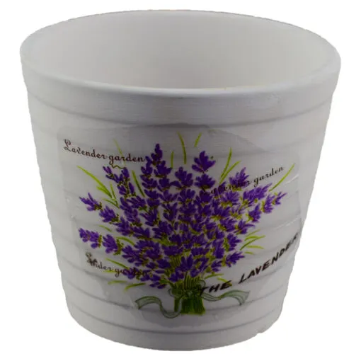 Ghiveci realizat din ceramica - Design Lavanda - Diverse modele (Model 1)