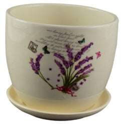 Ghiveci realizat din ceramica - Design Lavanda - Diverse modele (Model 2)