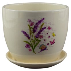 Ghiveci realizat din ceramica - Design Lavanda - Diverse modele (Model 2)