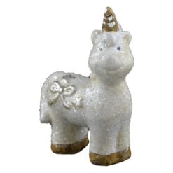 Figurina decorativa Unicorn din ceramica 12 CM