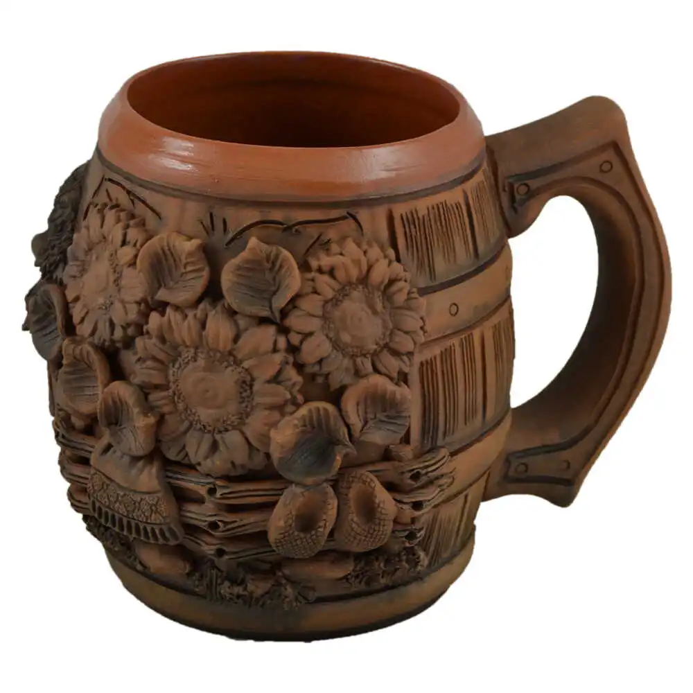 Halba realizata din ceramica - Design rustic