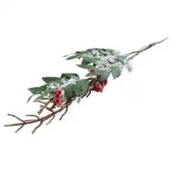 Pick creanga inzapezita cu bobite rosii 35 CM