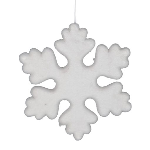 Decoratiune pentru agatat in forma de fulg de nea (Model 2)