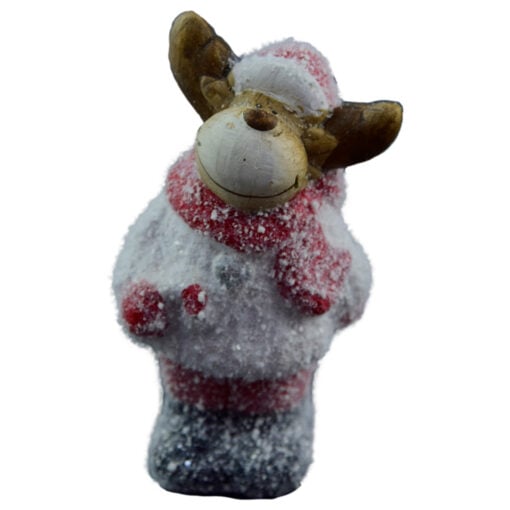 Figurina decorativa realizata din ceramica - Ren - 2 modele (Model 3)