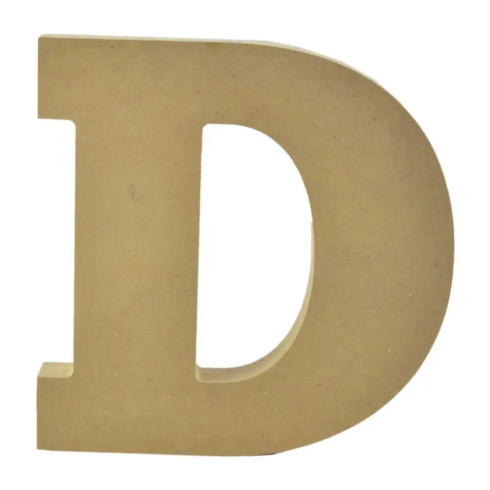 Litere decorative realizate din lemn