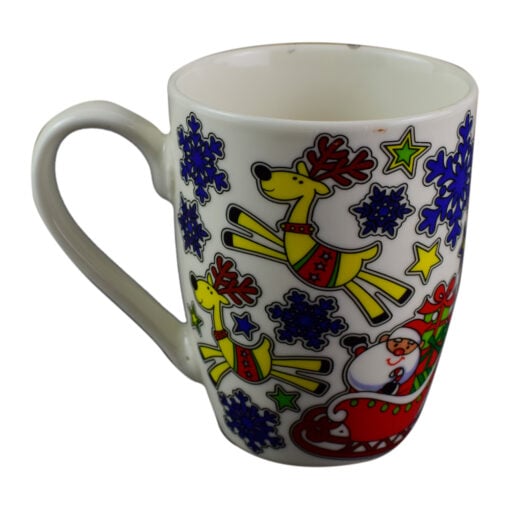 Cana de craciun realizata din ceramica - Design Craciun - Diverse modele (Model 1