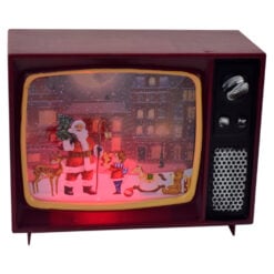 Decoratiune cu led in forma de televizor - Design Craciun - Diverse modele