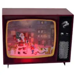 Decoratiune cu led in forma de televizor - Design Craciun - Diverse modele