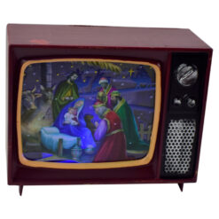 Decoratiune cu led in forma de televizor - Design Craciun - Diverse modele