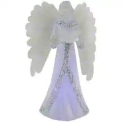 Inger cu leduri realizata din plastic pentru Craciun 23 CM