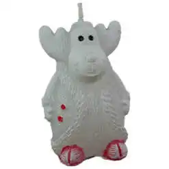 Lumanare figurina pentru Craciun 8 CM - Ren/Om de zapada/Mos Craciun/Brad