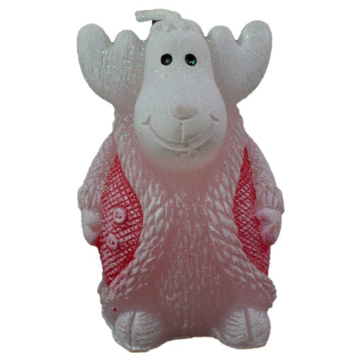 Lumanare figurina pentru Craciun 8 CM - Ren/Om de zapada/Mos Craciun/Brad
