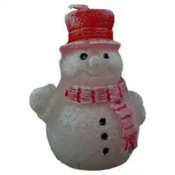Lumanare figurina pentru Craciun 8 CM - Ren/Om de zapada/Mos Craciun/Brad
